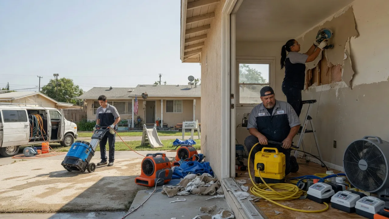 Water Damage Restoration in Earp, CA near me